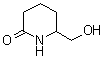 结构式 CAS# 174419-15-9, 6-羟基甲基哌啶-2-酮