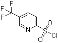 5-(Trifluoromethyl)pyridine-2-sulfonyl chloride molecular structure (CAS 174485-72-4)