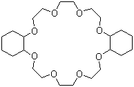 结构式 CAS# 17455-23-1, 二环己烷并-24-冠醚-8