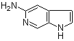 1H-Pyrrolo[2,3-c]pyridin-5-amine molecular structure (CAS 174610-12-9)