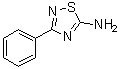 5-Amino-3-phenyl-1,2,4-thiadiazole molecular structure (CAS 17467-15-1)