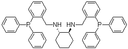 structure of CAS# 174677-83-9, (S,S)-1,2-Bis[[[2-(diphenylphosphino)phenyl]methyl]amino]cyclohexane