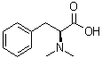 N,N-二甲基-L-苯丙氨酸分子结构 (CAS 17469-89-5)