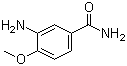 3-Amino-4-methoxybenzamide molecular structure (CAS 17481-27-5)