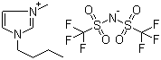 structure of CAS# 174899-83-3, 1-Butyl-3-methylimidazolium bis(trifluoromethylsulfonyl)imide;bis(trifluoromethylsulfonyl)azanide;1-butyl-3-methylimidazol-3-ium