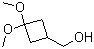 structure of CAS# 175021-11-1, 3,3-Dimethoxycyclobutanemethanol;(3,3-Dimethoxycyclobutyl)methanol