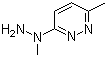 structure of CAS# 175135-44-1, 3-Methyl-6-(1-methylhydrazinyl)pyridazine