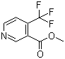 结构式 CAS# 175204-82-7, 4-(三氟甲基)烟酸甲酯