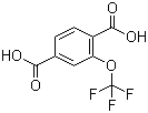 2-(Trifluoromethoxy)terephthalic acid molecular structure (CAS 175278-21-4)