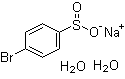 structure of CAS# 175278-64-5, 4-Bromobenzenesulfinic acid sodium salt dihydrate