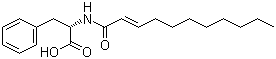 十一碳烯酰基苯丙氨酸分子结构 (CAS 175357-18-3)