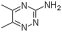 5,6-Dimethyl-1,2,4-triazin-3-amine molecular structure (CAS 17584-12-2)