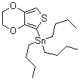 Tributyl(2,3-dihydrothieno[3,4-b]-[1,4]dioxin-5-yl)stannane molecular structure (CAS 175922-79-9)