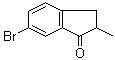 结构式 CAS# 176088-59-8, 6-溴-2-甲基茚满-1-酮