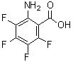 2-Amino-3,4,5,6-tetrafluorobenzoic acid molecular structure (CAS 1765-42-0)
