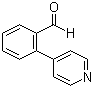 2-(4-Pyridyl)benzaldehyde molecular structure (CAS 176526-00-4)