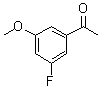 结构式 CAS# 176548-87-1, 1-(3-氟-5-甲氧基苯基)乙酮