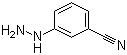 3-Cyanophenylhydrazine molecular structure (CAS 17672-26-3)