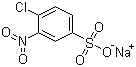 Sodium 4-chloro-3-nitrobenzenesulfonate molecular structure (CAS 17691-19-9)