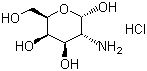 结构式 CAS# 1772-03-8, 2-氨基-2-脱氧-D-半乳糖盐酸盐
