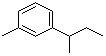 1-甲基-3-仲丁基苯分子结构 (CAS 1772-10-7)