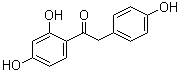 structure of CAS# 17720-60-4, 1-(2,4-Dihydroxyphenyl)-2-(4-hydroxyphenyl)ethanone;2,4,4'-Trihydroxydeoxybenzoin; 2,4-Dihydroxyphenyl 4'-hydroxybenzyl ketone; 2',4'-Dihydroxy-2-(4-hydroxyphenyl)acetophenone