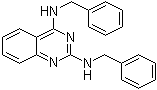 N2,N4-Dibenzylquinazoline-2,4-diamine molecular structure (CAS 177355-84-9)