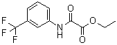 结构式 CAS# 17738-86-2, 氧代[[3-(三氟甲基)苯基]氨基]乙酸乙酯