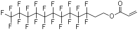 2-(Perfluorodecyl)ethyl acrylate molecular structure (CAS 17741-60-5)