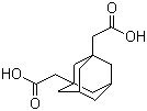 结构式 CAS# 17768-28-4, 1,3-金刚烷二乙酸