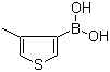 4-Methyl-3-thiopheneboronic acid molecular structure (CAS 177735-11-4)
