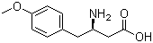 (R)-3-Amino-4-(4-methoxyphenyl)butanoic acid molecular structure (CAS 177839-86-0)