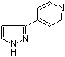 4-(1H-Pyrazol-3-yl)pyridine molecular structure (CAS 17784-60-0)