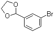 结构式 CAS# 17789-14-9, 2-(3-溴苯基)-1,3-二氧戊环