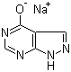 structure of CAS# 17795-21-0, Sodium allopurinol;1H-Pyrazolo[3,4-d]pyrimidin-4-ol monosodium salt