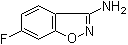 3-Amino-6-fluoro-1,2-benzisoxazole molecular structure (CAS 177995-38-9)