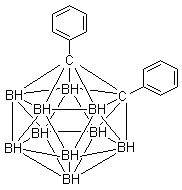 1,2-Diphenyl-closo-1,2-dicarbadodecaborane(12) molecular structure (CAS 17805-19-5)