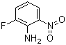 structure of CAS# 17809-36-8, 2-Fluoro-6-nitroaniline