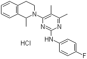 Revaprazan hydrochloride molecular structure (CAS 178307-42-1)