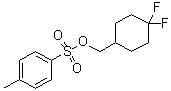 (4,4-Difluorocyclohexyl)methyl 4-methylbenzenesulfonate molecular structure (CAS 178310-99-1)