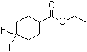 Ethyl 4,4-difluorocyclohexanecarboxylate molecular structure (CAS 178312-47-5)