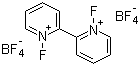 1,1'-Difluoro-2,2'-bipyridinium bis(tetrafluoroborate) molecular structure (CAS 178439-26-4)
