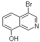 4-溴-8-异喹啉醇分子结构 (CAS 1784957-23-8)