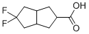 5,5-Difluorooctahydropentalene-2-carboxylic acid molecular structure (CAS 1784979-78-7)