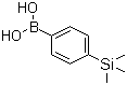 4-(Trimethylsilyl)benzeneboronic acid molecular structure (CAS 17865-11-1)