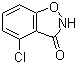 4-Chloro-1,2-benzisoxazol-3(2H)-one molecular structure (CAS 178748-22-6)