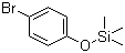 structure of CAS# 17878-44-3, (4-Bromophenoxy)trimethylsilane;(p-Bromophenoxy)trimethylsilane; 1-Bromo-4-trimethylsilyloxybenzene; 4-(Trimethylsiloxy)bromobenzene; 4-Bromo(trimethylsiloxy)benzene; 4-Bromophenyl trimethylsilyl ether; 4-Trimethylsilyloxybromobenzene; NSC 96824; Trimethyl(p-bromophenoxy)silane