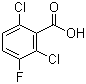 2,6-Dichloro-3-fluorobenzoic acid molecular structure (CAS 178813-78-0)