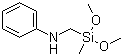 (N-Phenylaminomethyl)methyldimethoxysilane molecular structure (CAS 17890-10-7)