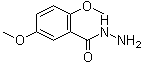 2,5-Dimethoxybenzohydrazide molecular structure (CAS 17894-25-6)